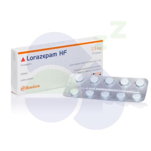 Buy Lorazepam 2.5mg Online