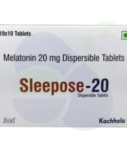 Melatonin 20mg Sleepose-20