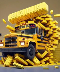 Xanax 4mg R039 yellow buses